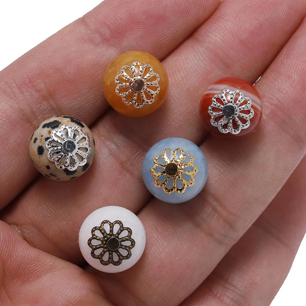 

1000 PCS Accessory Pendant Accessories Flower Bead Ends Caps for Jewelry Making