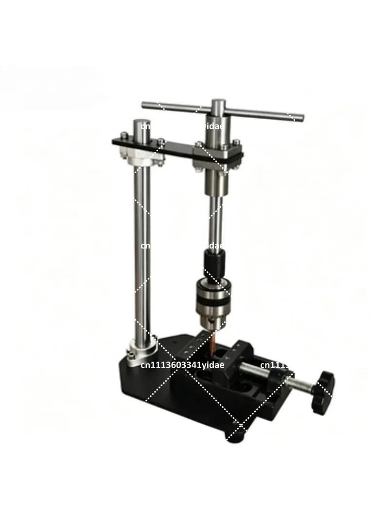Manual Vertical Tapping Machine Small Handheld Adjustable Tap Wrench Desktop Wrench Extended Ratchet Rocking Probe Arm