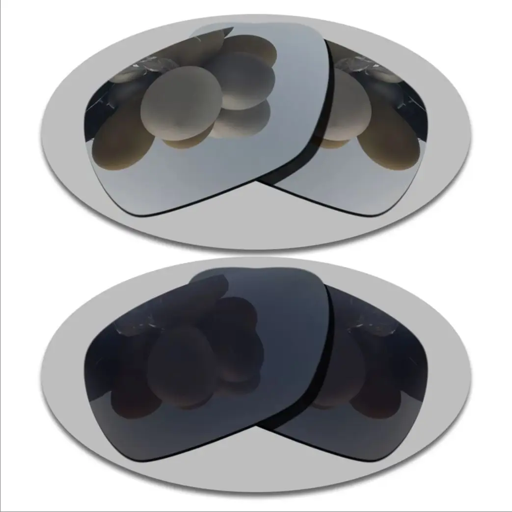 

Сменные серебристо-серые и черные линзы для поляризованных солнцезащитных очков Oakley Inmate