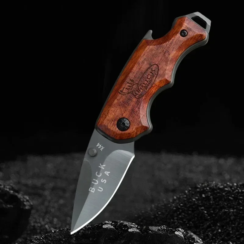 EDC portable pocket knife self-defense multi-function folding knife sharp fruit knife multi-purpose travel outdoor cutting knife image 2