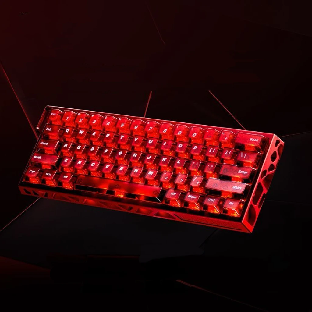 Клавиатура MAD Light 60HE для киберспорта, веб-привод, проводное соединение, полая клавиатура с магнитной осью