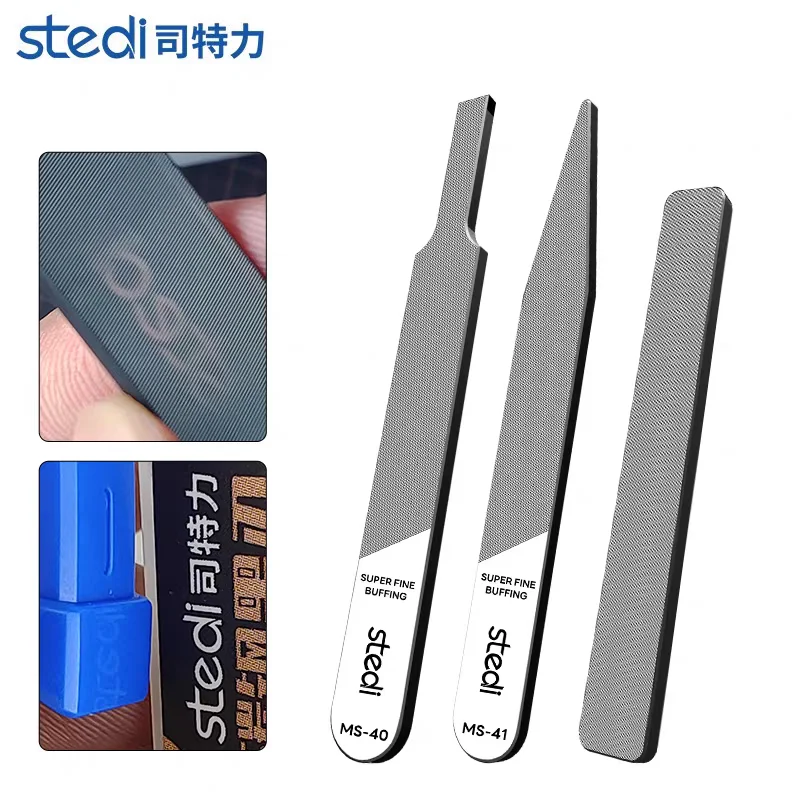 Stedi Glass File Grinding Tool Washable & Durable for Military Model Polishing Grinding Craft Tools - #320~#10000 Grit Optional