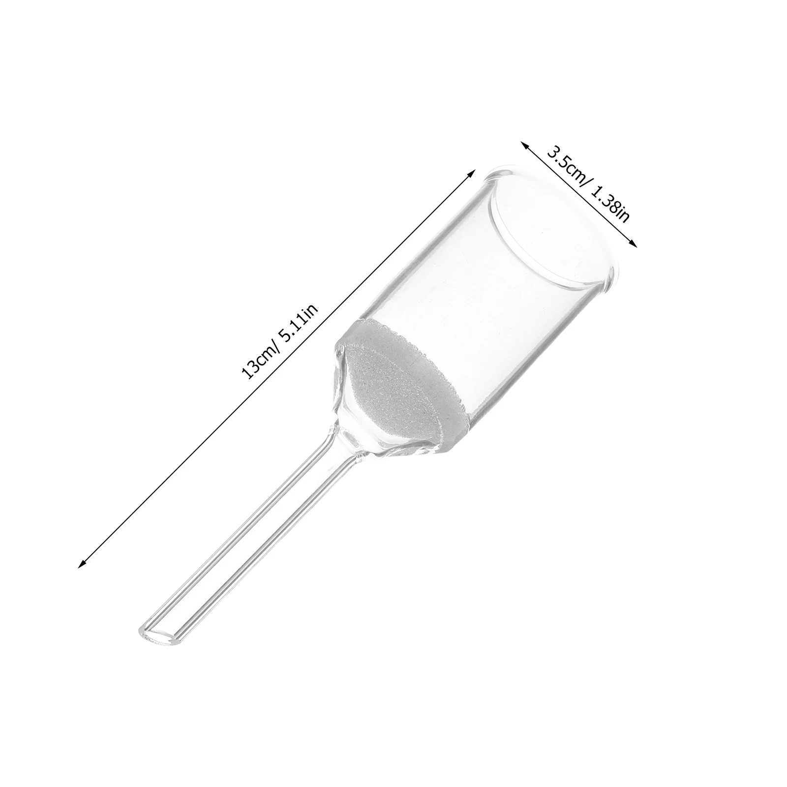 Borosilicaatglas Trechter 35ml G3 Hoog rendement filtratie Zandkernontwerp Robuuste vacuümfiltratie Labglaswerk