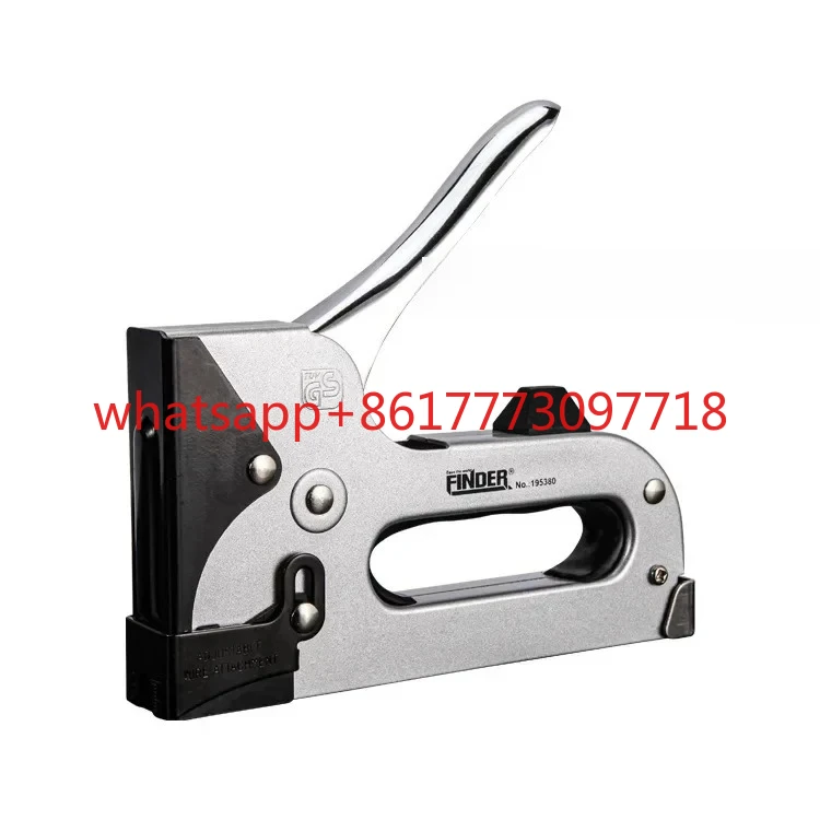 Discoverer Heavy Nail Gun Woodworking Tools Manual U-shaped Nail Gun Oil Painting Steel Nail Gun Wood Photo Frame