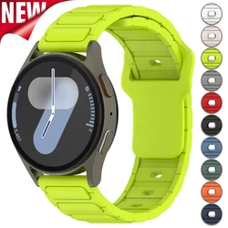 20mm 22mm Silicone Band for Samsung Galaxy Watch 7 6 5 4 40mm 44mm Sport Strap for Huawei Watch GT6 5 Pro GT4 3Pro 46mm Bracelet