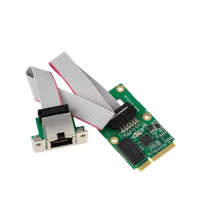M52K-RJ45 Network Adapter Mini PCIE Bus Network Card RTL8125BG Gigabit Ethernet 2.5G/100/1000Mbps Network Interface Card