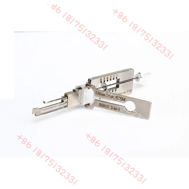 

LISHI Tools LISHISTYLE SS SS315 SS015 Ultion 3Star WXM 2 in 1 2-In-1 Lock Civil Lock Opening Lock Pick Set Locksmith Tools