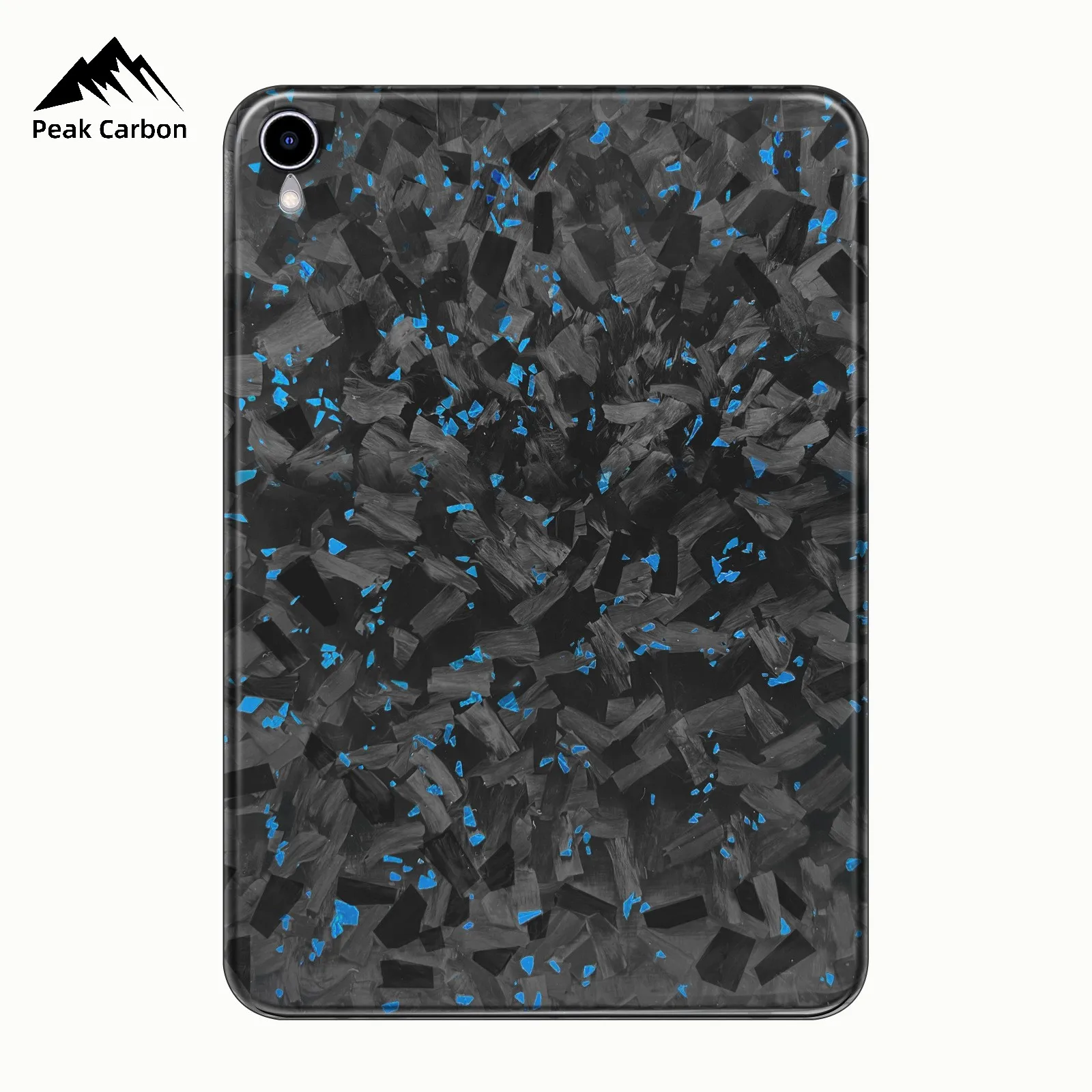 حافظة من ألياف الكربون مزورة حقيقية لجهاز Apple iPad mini 6 7، غطاء خلفي واقٍ رفيع للغاية وخفيف الوزن يعمل مع قلم Apple Pencil