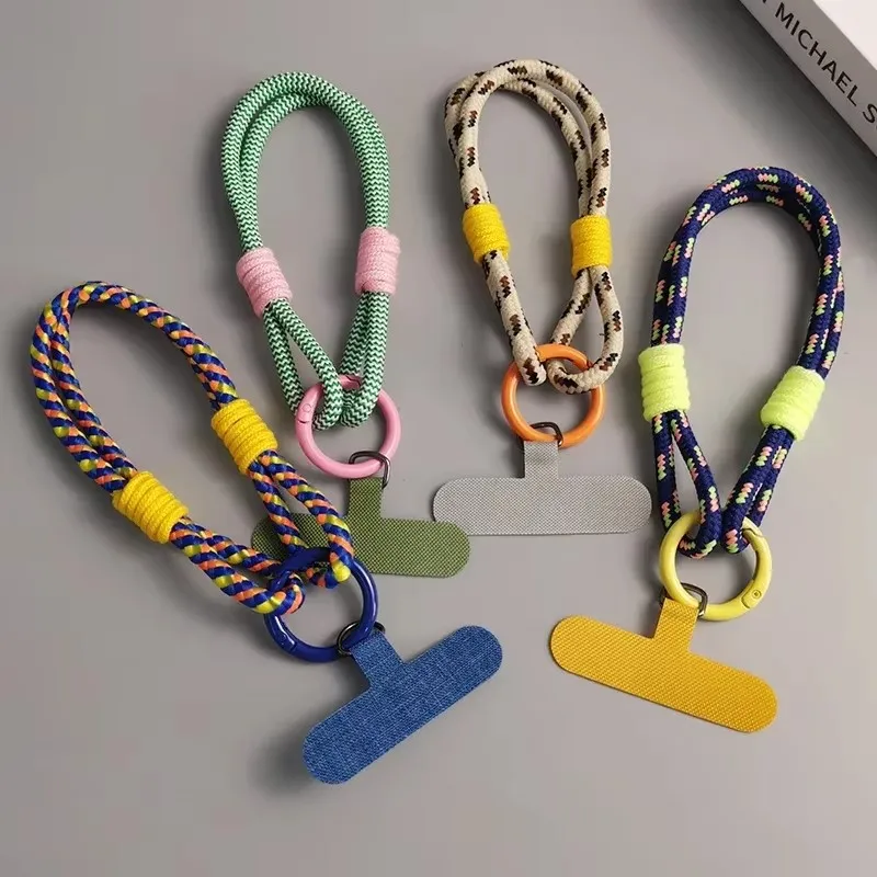 1 PC Two Simple Wrist Lanyards Anti-Breakage, Prevent Fall and Anti-Lost Universal Mobile Phone Case Lanyards image 5