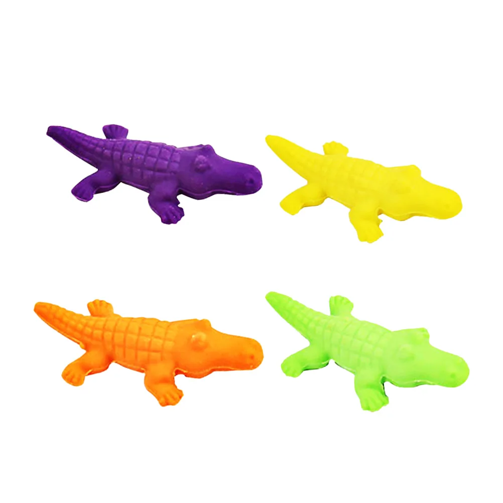 

4pcs Animal Shaped For Eraser School Supplies Cute Stationery Halloween Goodie Bag Stuffers Back To School