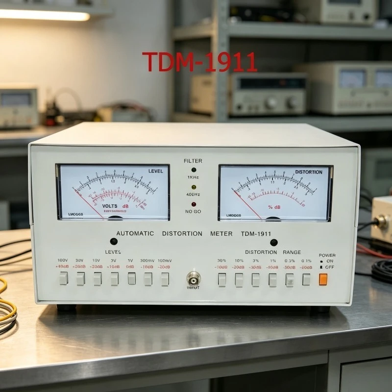 TDM-1911/GAD-201G High Precision Automatic Distortion Meter Audio Distortion Analyzer 0.01%-30% 110V/220V