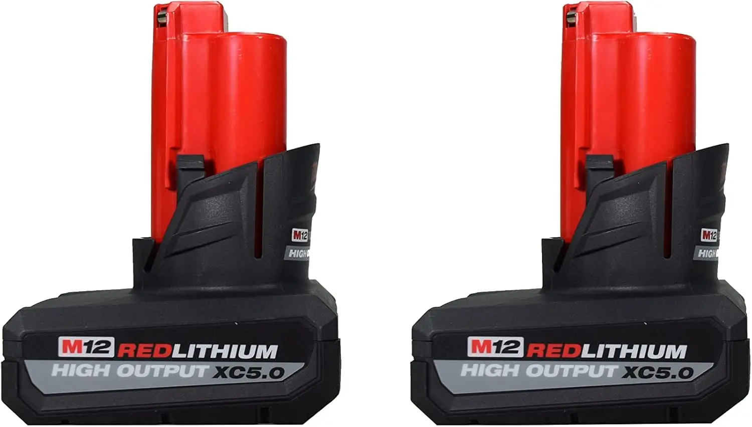 

Milwaukee 48-11-2450 12V Lithium-Ion High Output 5Ah Battery 2 Pack