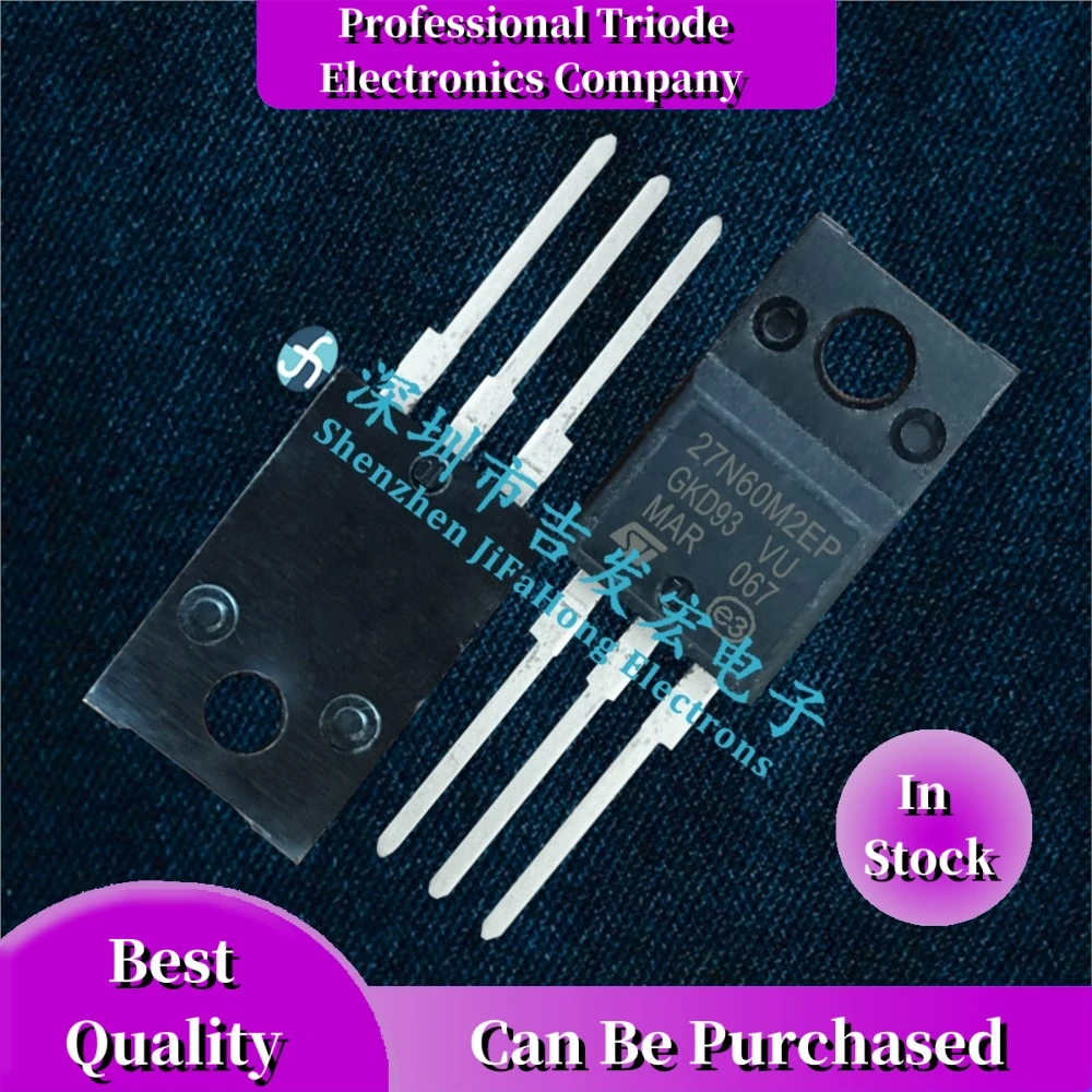 

10PCS/LOT STF27N60M2-EP TO-220F 10In Stock FAST SHIPPING