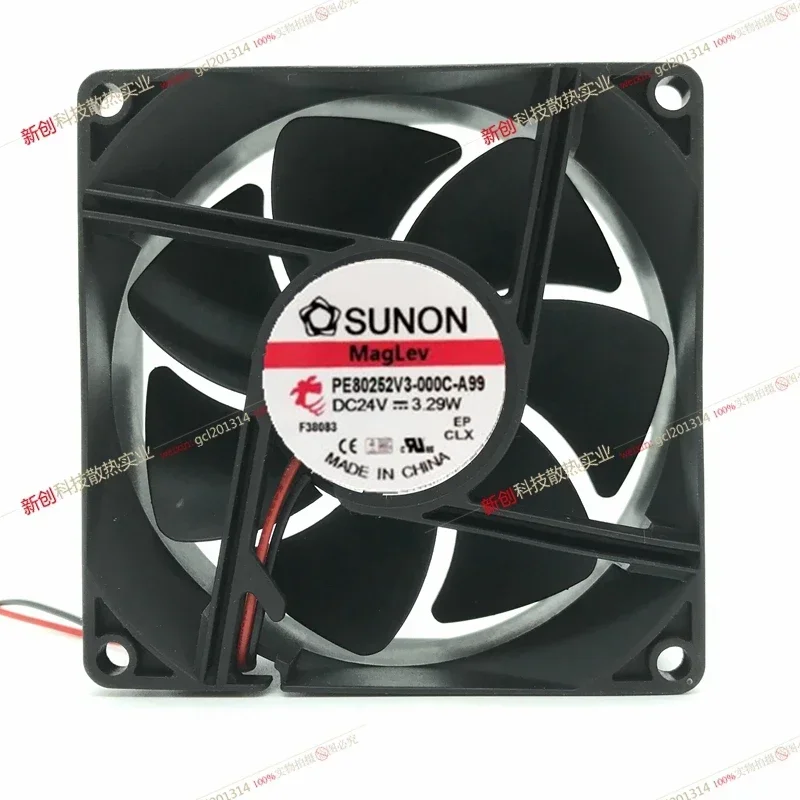 

5PCS Giant Tongli Inverter Fan PE80252V3-000C-A99 24V 3.29W 8025
