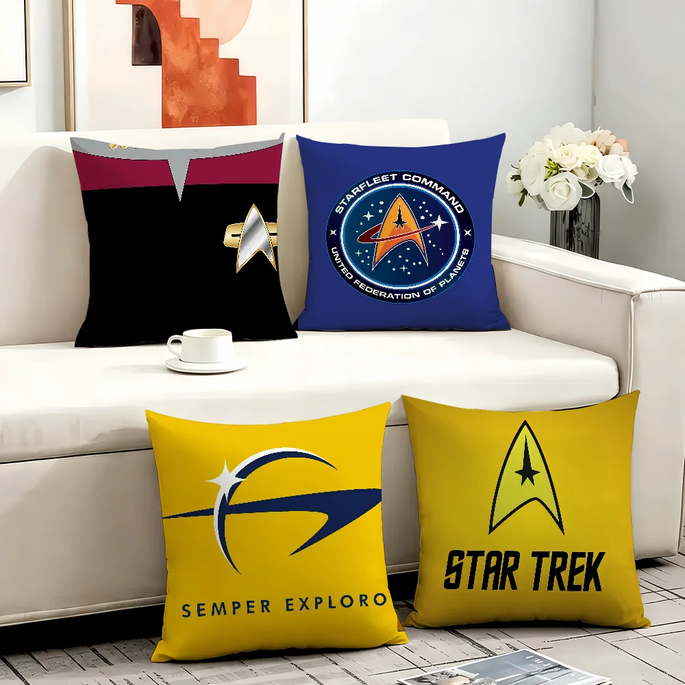 TV S-Star T-Trek cushion cover Anti-dustmite Sofa Cushion Decorative Office Cover Lounge Area Indoor & Outdoor Use