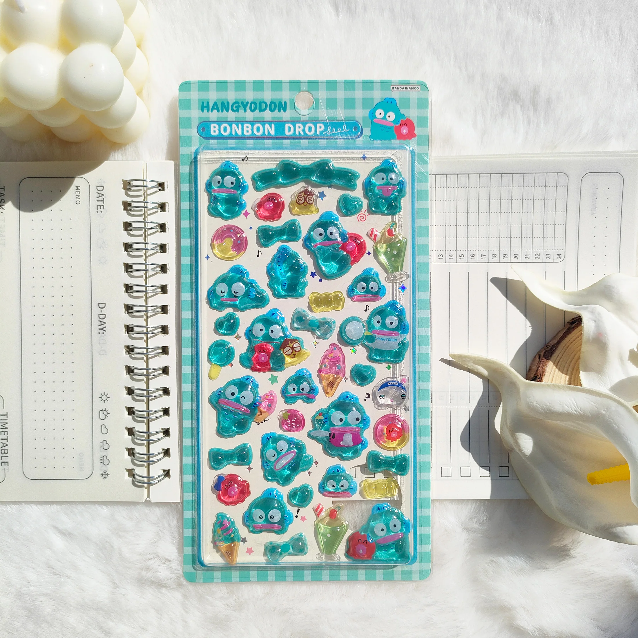 Verjaardagscadeau voor meisjes Schattige Sanrio 3D-kristalstickers Cartoonontwerp voor doe-het-zelf telefoonhoesje Notebook Camera Decoratie Geen residu