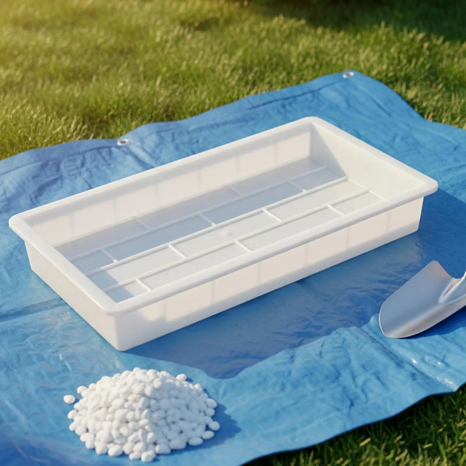 Concrete Moulds Road Style Garden Paving Mould Fence Concrete Mold for Borders Curb Stones and Caps