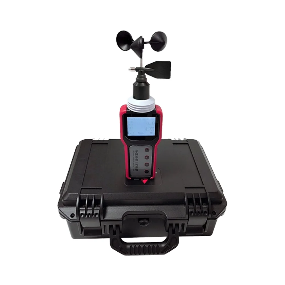 

2026 Customized Portable Mini Weather Station High Precision Digital Wind Speed Direction Meter Handheld Outdoor Training Moistu