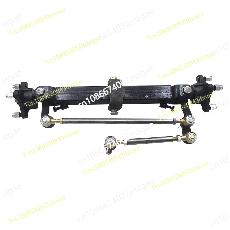 Electric four-wheeler front axle assembly Sightseeing car Agricultural steering bridge Dining car Disc brake chassis