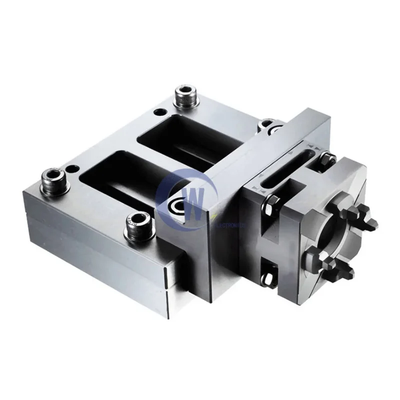 Three-Way Adjustable Fixed/V-Shaped/Adjustable Precision Positioning Fixture for 3-Axis Wire Cutting Applicable to EDM, WEDM