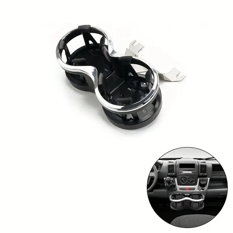 

1pc Multi-Functional Car Cup Holder Universal Drink Cup Holder Bracket For Peugeot Boxer Fiat Ducato Citroen Relay (2006-2023)