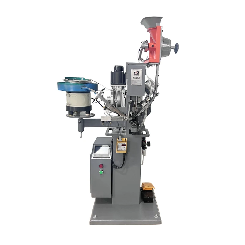 Fully Automatic Three-in-One Snail Buckle Riveting Machine for Hunting Boots Leather Safety Work Boot with Motor Core Component