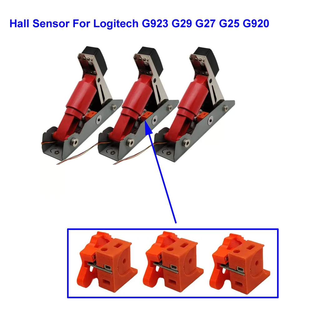

Simulated Racing Game Pedal Modification Hall Sensor For Logitech G923 G29 G27 G25 Three Pedal Modification Accessories