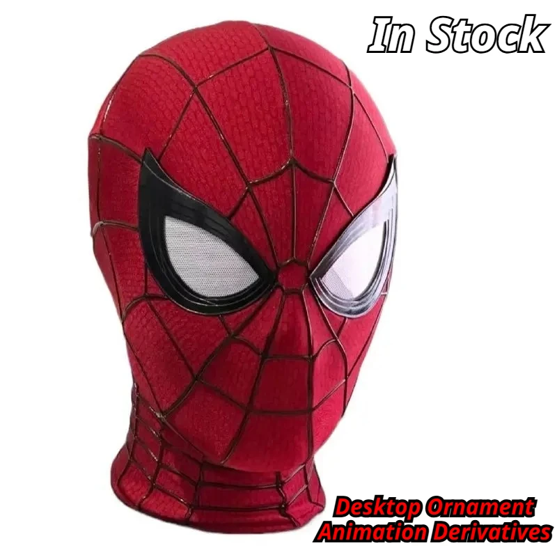 【 In Stock 】 2026 New Animation Derivatives Spider People Brand New Day Cosplay Headgear Mask Desktop Ornament Collectible Gifts