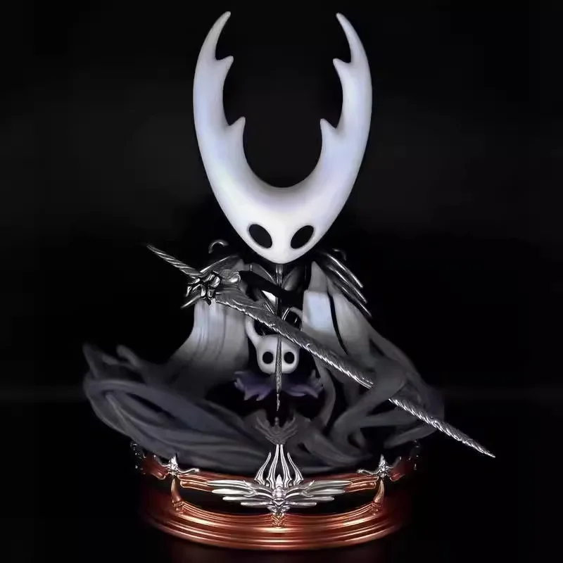 26CM Hollow Knight GK Statue Pure Vessel Figure The Knight Collectible Toys Model Ornament Anime Game Character Desktop Gift