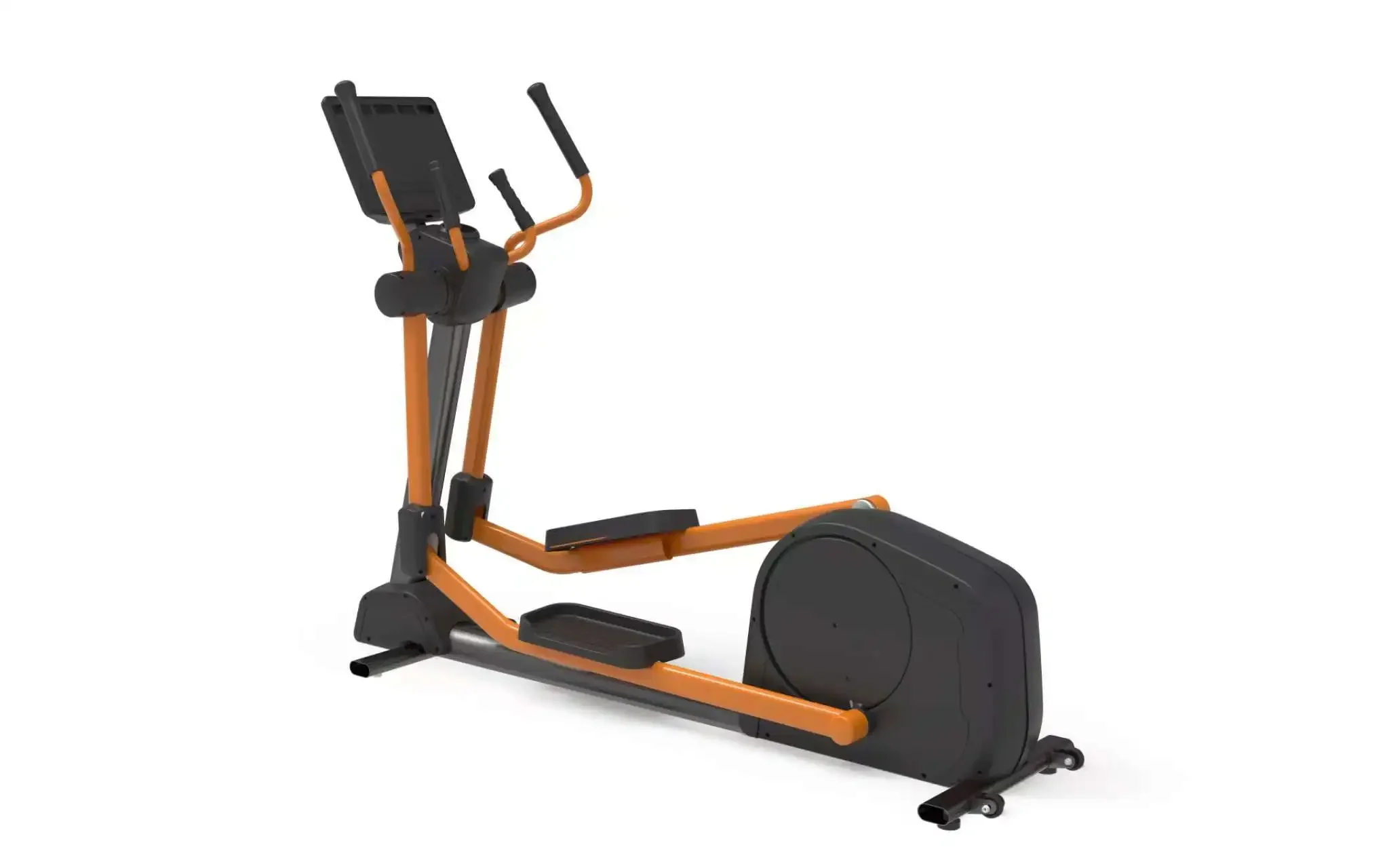 

Commercial Magnetic Drive Elliptical Trainer Steel Construction Gym Fitness Equipment