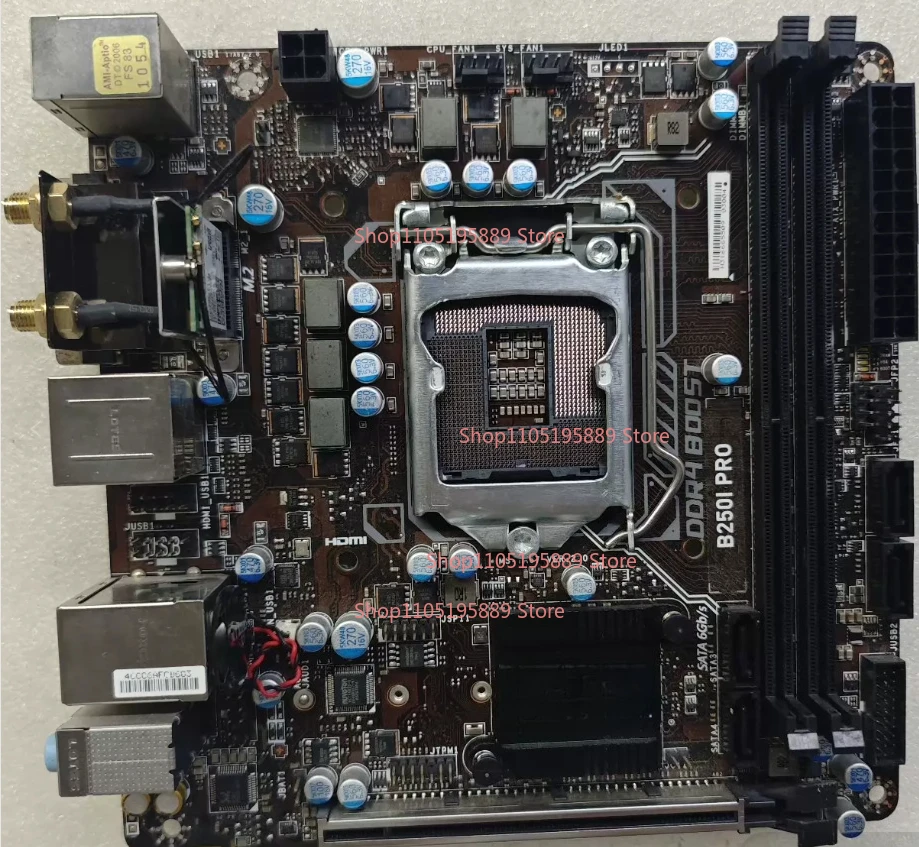 

Материнская плата MSI B250I PRO LGA1151 DDR4 M.2 HDMI DVI Mini-ITX
