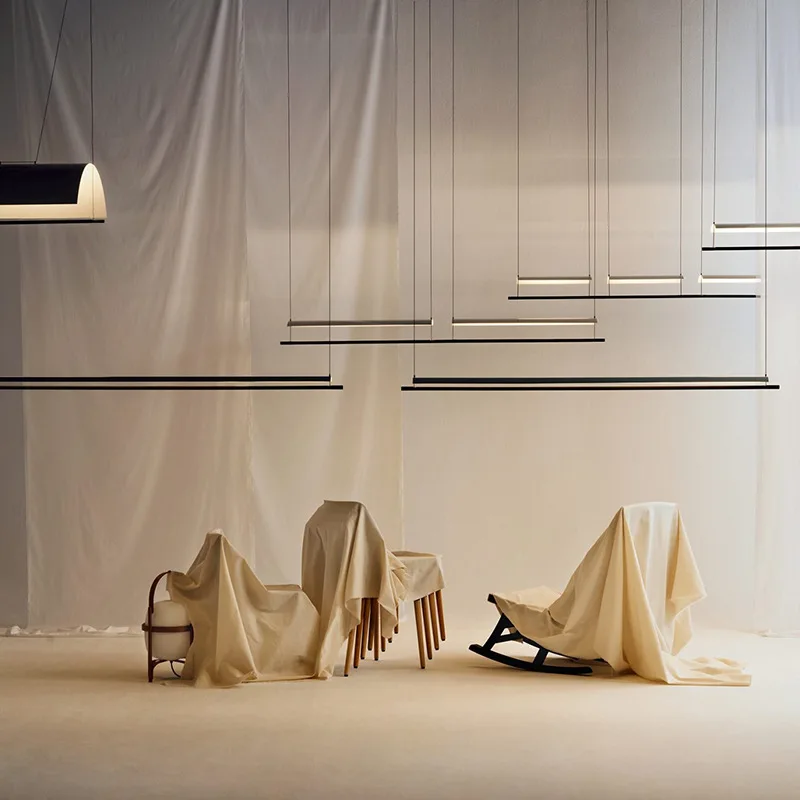 Japanese Zen Pendant Light, Minimalist Designer Lighting, Creative Commercial Light for Bar, Exhibition, Office Space