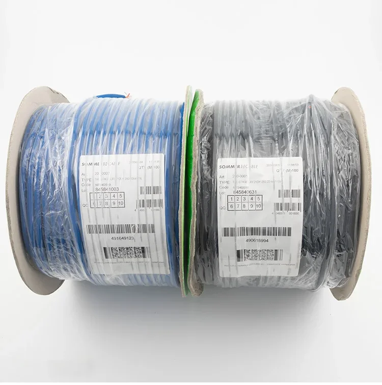 Sommer Cable Microphone Cable Stage 22 Highflex 2x 0,22 mm² PVC 6,40 mm Block coverage rate 99%