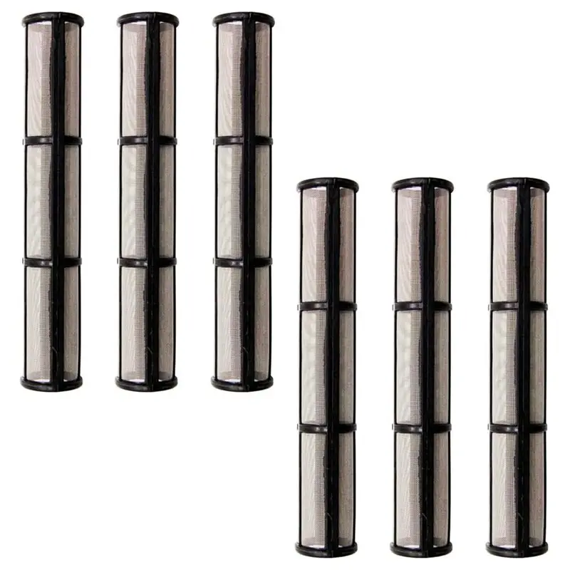 

Фильтры для безвоздушных распылителей краски AT14 6 шт. 244067 244-067 Easy Out для Gmax II 5900, 7900, Ultra Max II 695, 795, 1095, 3900