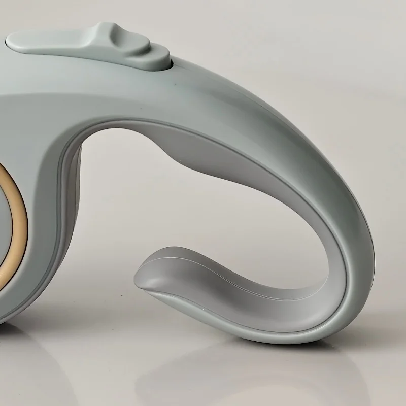 مقود كلب قابل للسحب خالٍ من التشابك مع قفل مضاد للسحب 3M 5M مقود بكرة تلقائي خفيف الوزن ومتين للقطط والكلاب الصغيرة