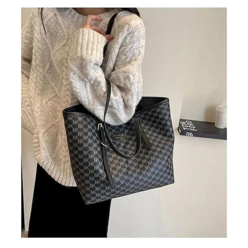 

High Quality Totes For Women Large Capacity Fashion Tote Shoulder Bag Commuting Office Shopping Bags Female 2025 New In Trendy