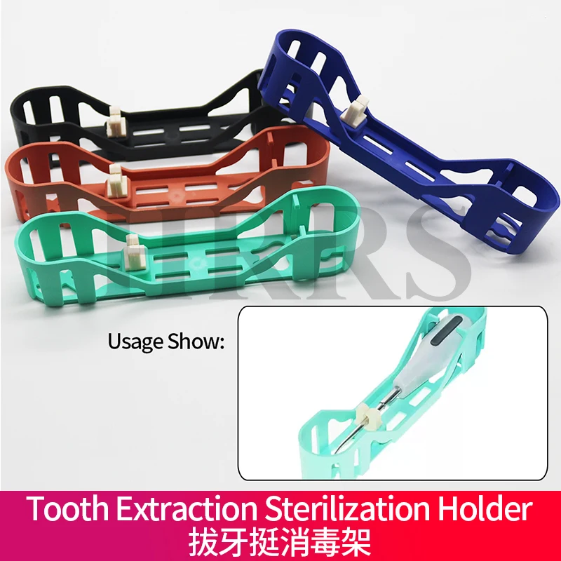 

Dental Tooth Elevator Disinfection Case Plastic Sterilization Box Tooth Extraction Instruments Holder Autoclavable Dentist