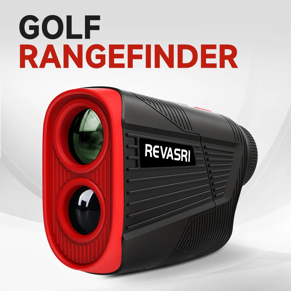 

REVASRI Mini Golf Range Finder with Flag Locking Vibration 6X Magnification Monocular USB-C Charge Golf Rangefinder for Golfer