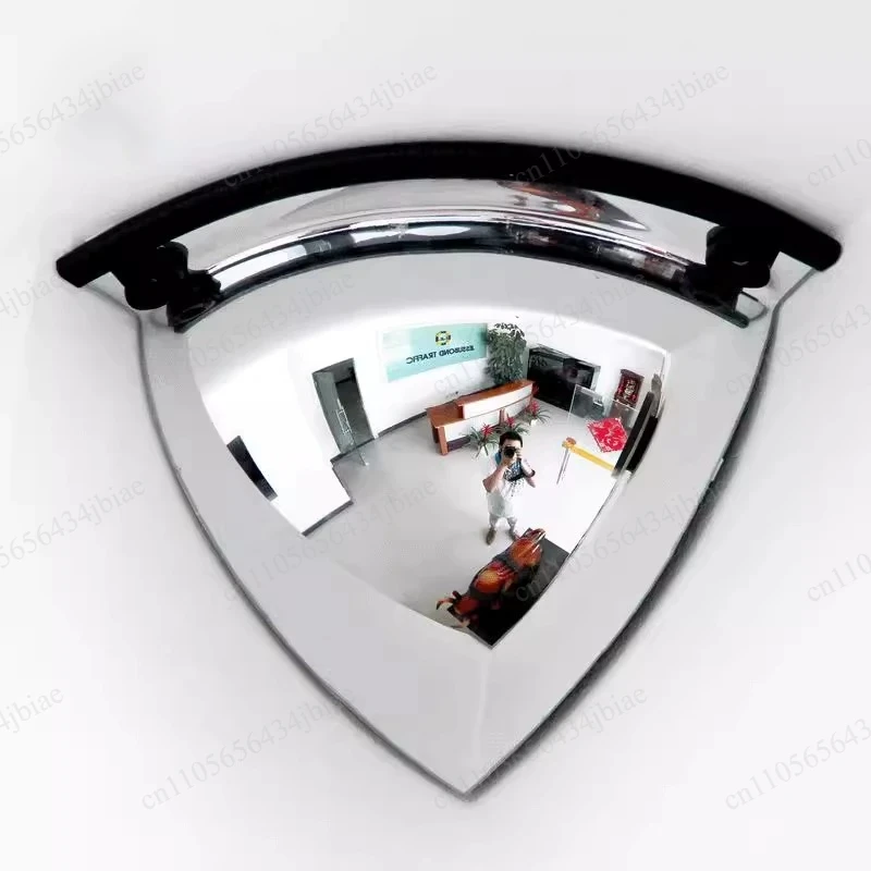 Eighth spherical mirror convex wide-angle mirror supermarket reflective wide field of view safety mirror multi-size