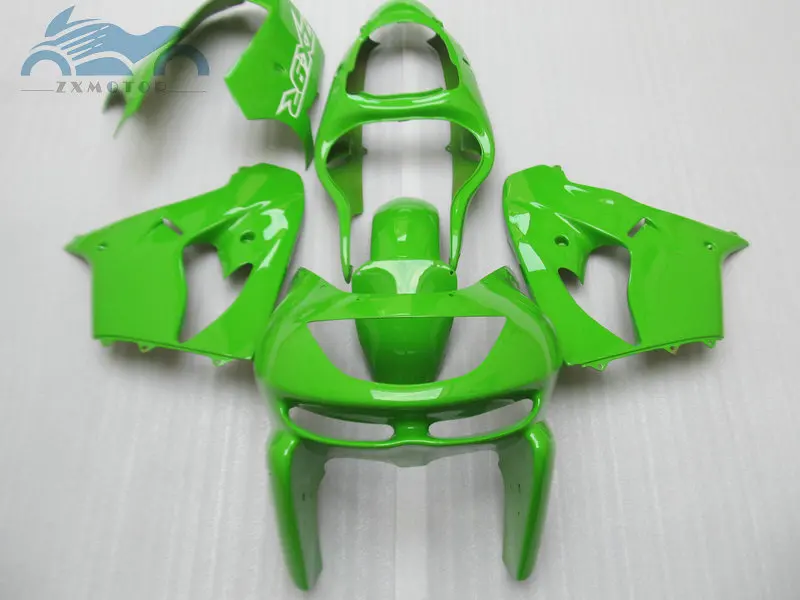 

Новые комплекты обтекателей двигателя для Kawasaki Ninja 1998 1999 ZX9R, комплект обтекателей из АБС-пластика 98 99 ZX-9R, светло-зеленые кузовы