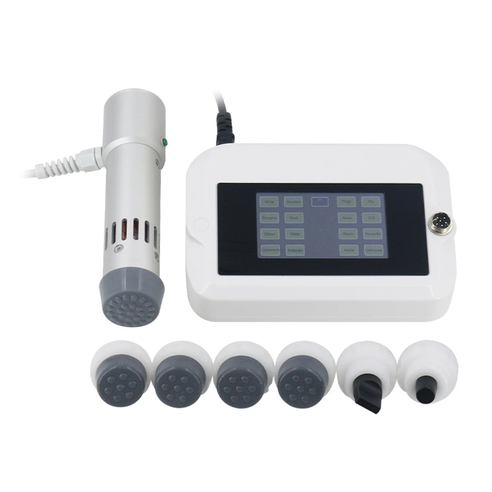 Portable Shockwave Therapy Machine 300MJ For ED Treatment Shoulder And Joint Pain Relief Professional Shock Wave Massager New