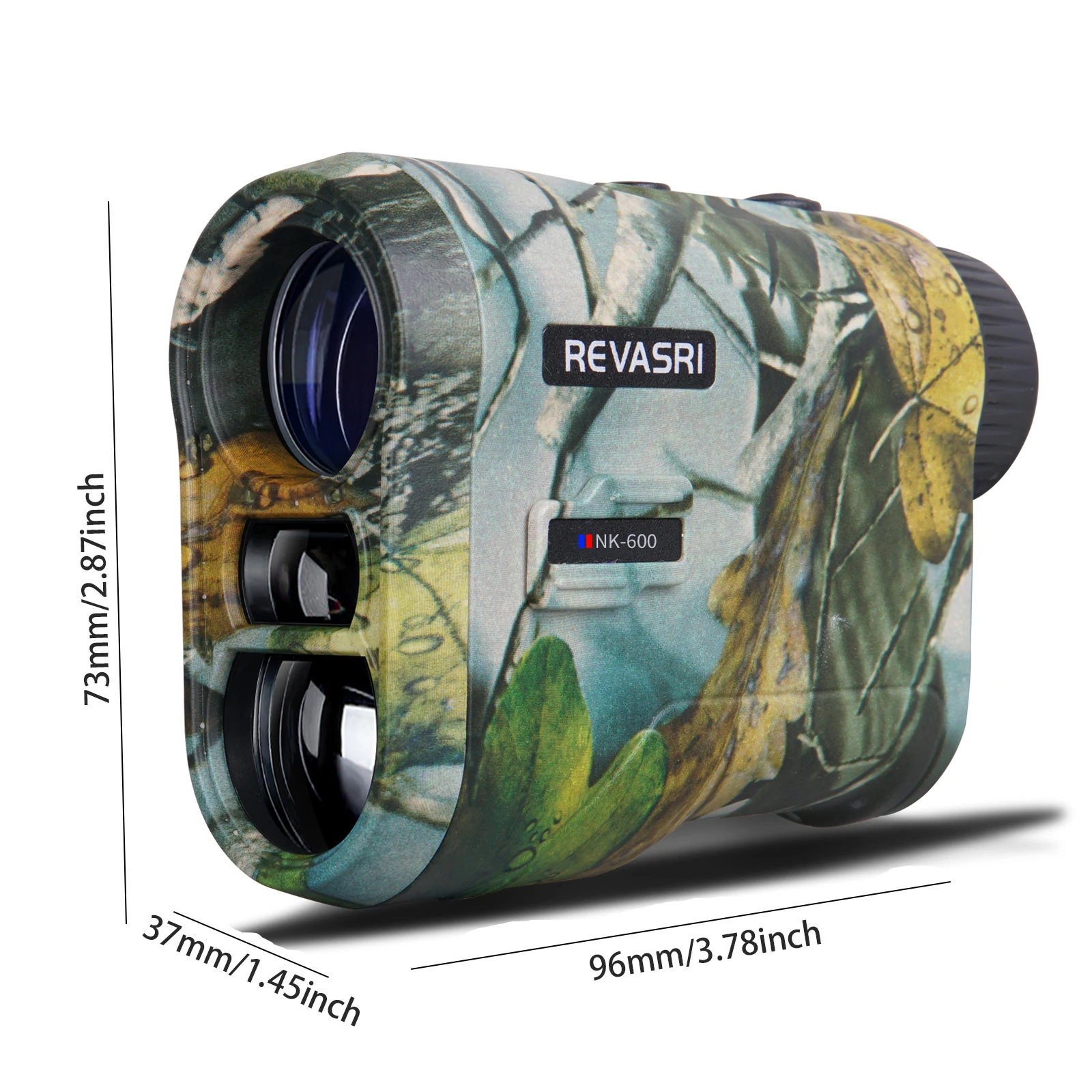 Imagem -06 - Revasri-telêmetro Laser de Caça com Medição Ângulo de Velocidade Altura e Distância Varredura Contínua 600 1000m