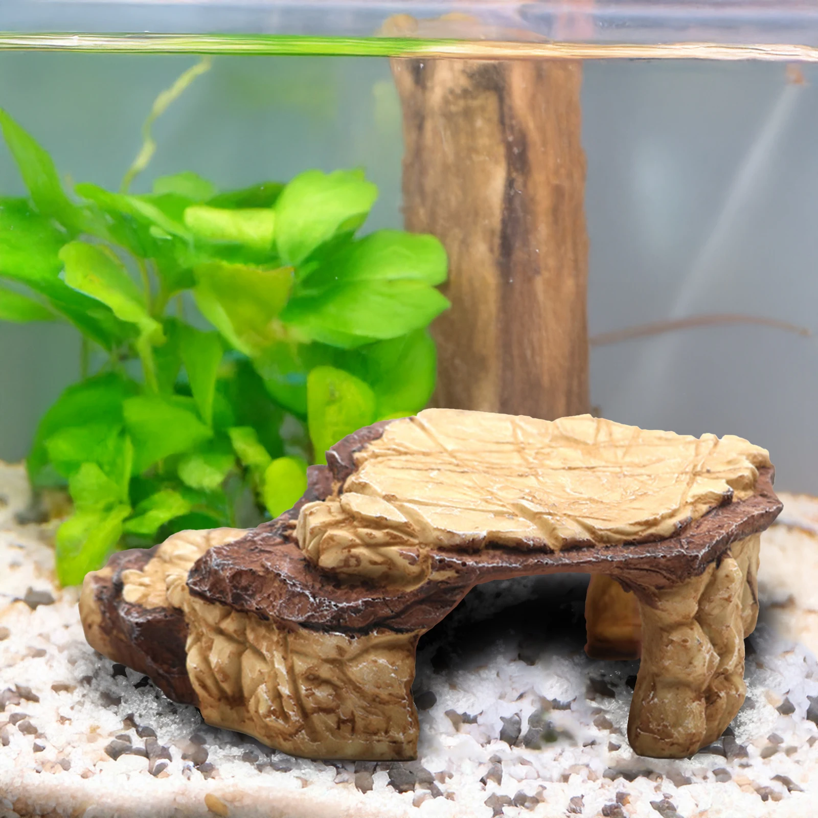 

Landscaping Rockery with Moss Decor No Harm to Fish or Water Quality Design for Saltwter and Freshwater
