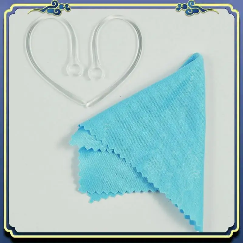 Picture 5: Portable 8 Small Clear Good Quality Earhooks - Wireless Bluetooth Headset Ear Hook Loop Clip Earhook Hooks Loops Clips Earloop