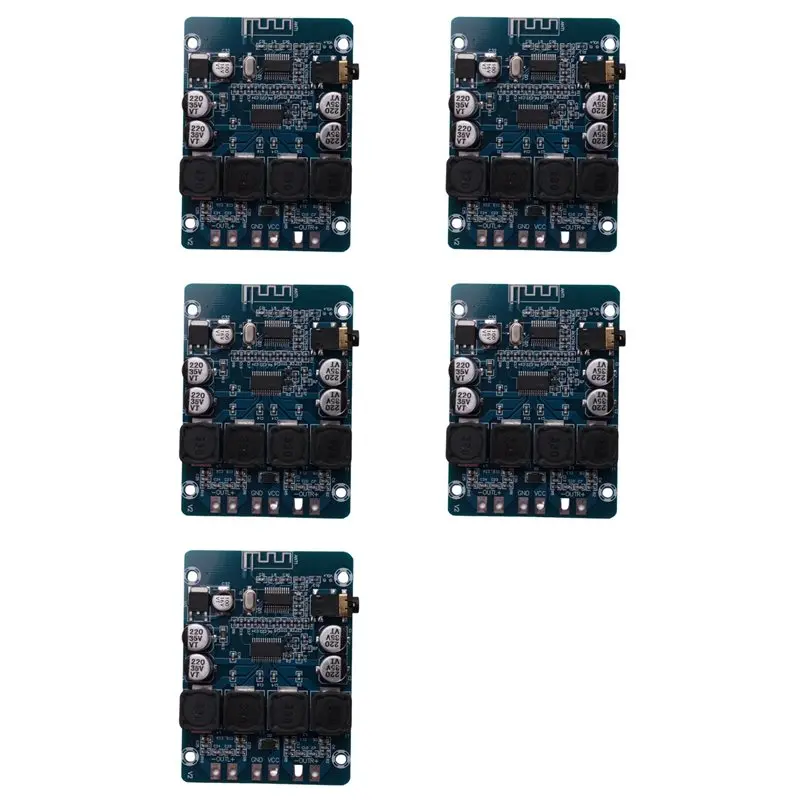 

【ДЕНЬ БЛАГОДАРЕНЬЯ】5X XH-M314 TPA3118 Плата цифрового усилителя мощности Bluetooth 2X30W Stereo