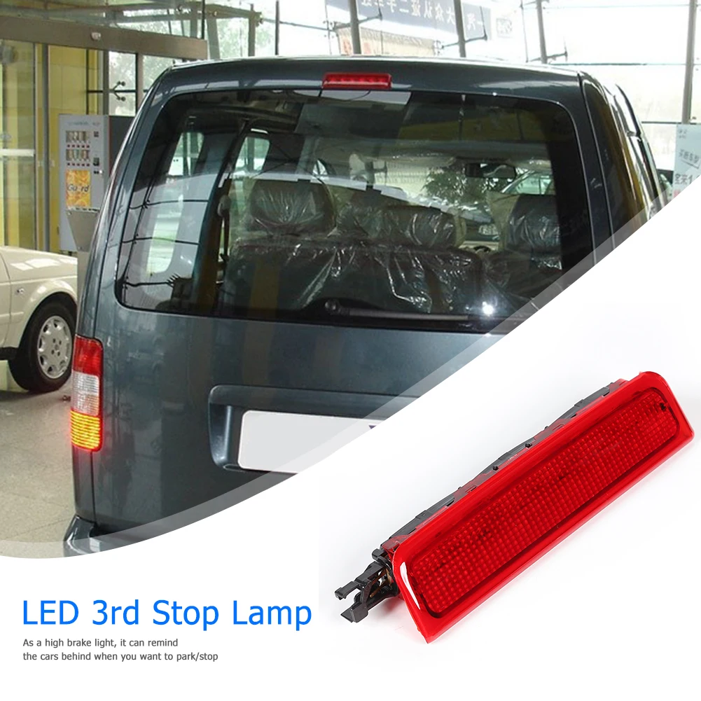 High Mount Brake Light Super Bright Tail Warning Lamp 2K0945087C LED Third Brake Light for VW Touran Caddy 2002-2008 Accessories