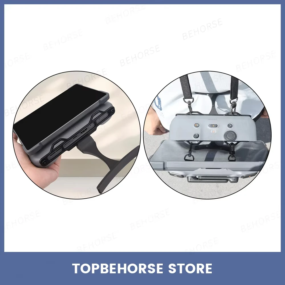 Support de ventre ergonomique, Support de poitrine pour télécommande DJI RC Pro 2, barre transversale en alliage d'aluminium avec sangle de cou, Support de planche