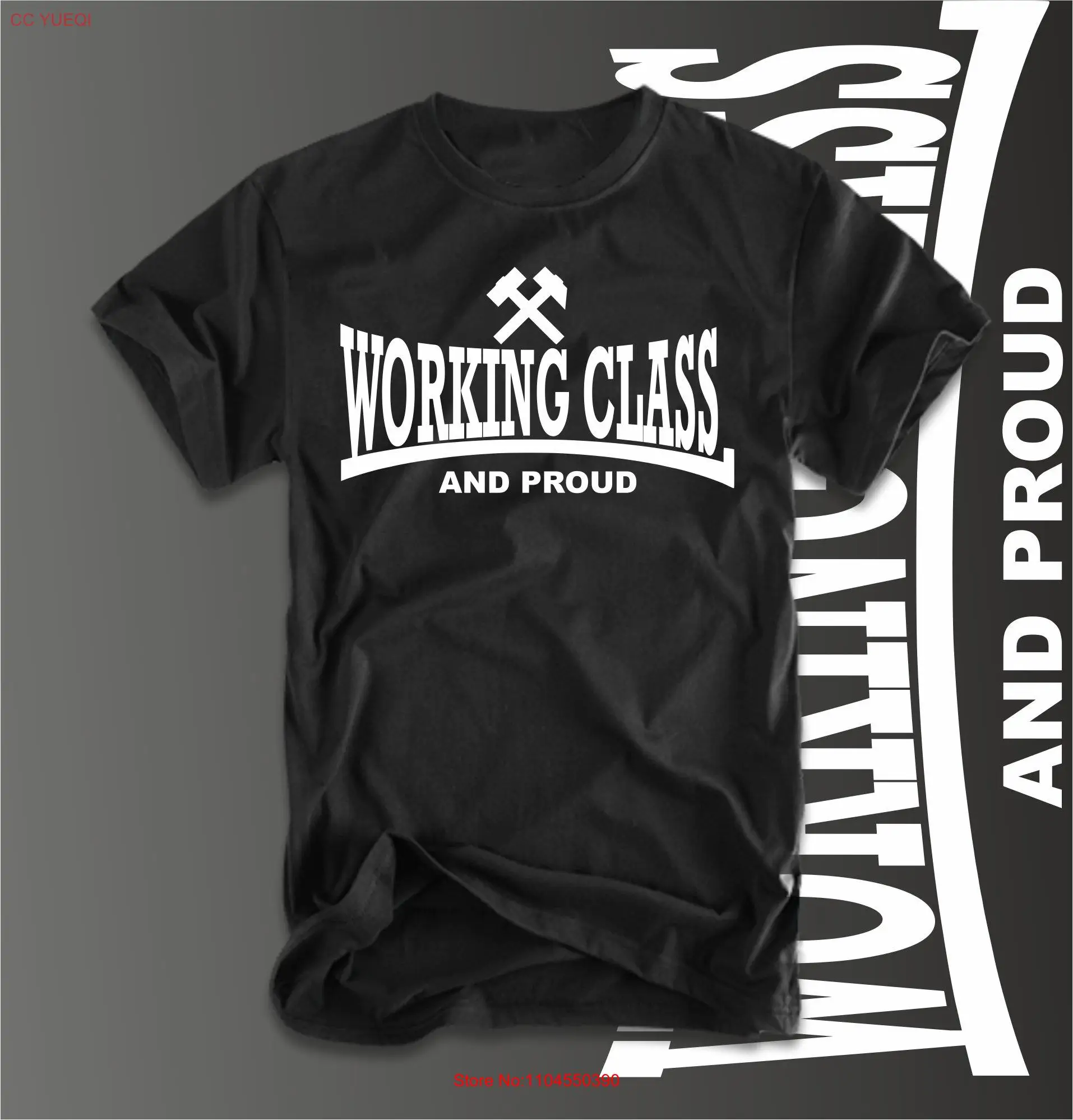 

Working class T Shirt Skinhead Oi Punk Streetpunk skin head 1969 long or short sleeves