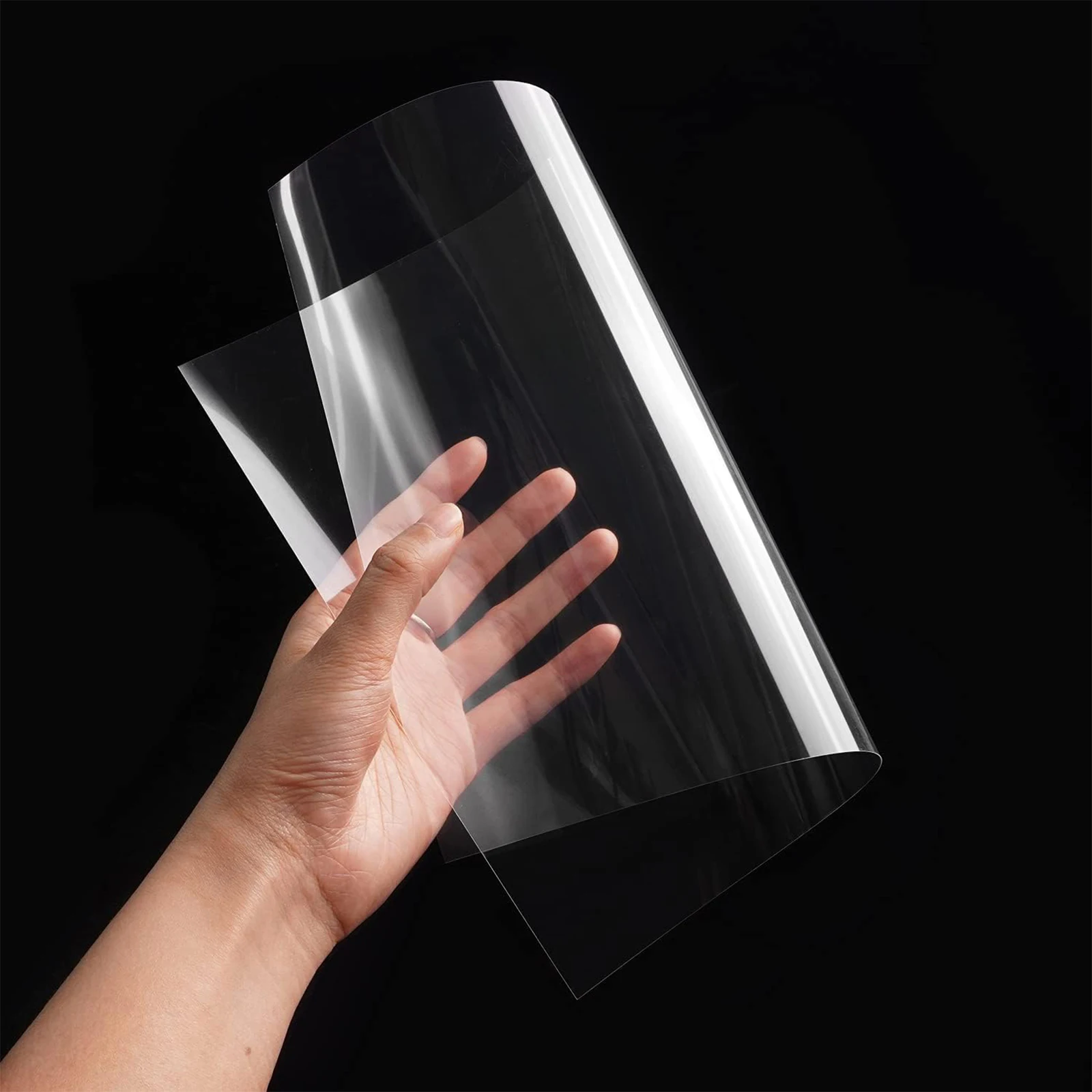 ESHANG 20/50Pcs Laser Transparency Film 8.3x11.7in & 8.5x11in, Clear OHP Overhead Projector Paper for Laser Jet Printer & Copier