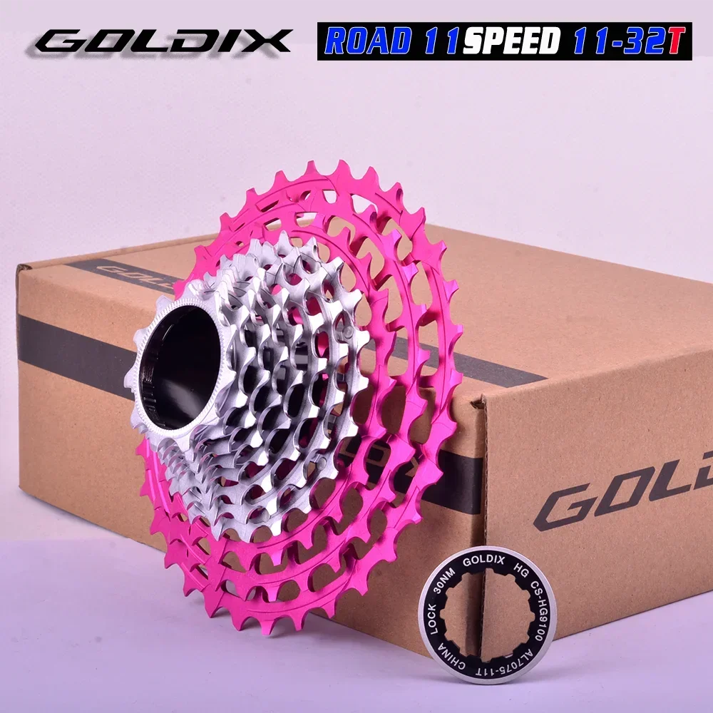 GOLDIX Ultralight Road Bike Cassette SL 11/12Speed 28-36T CNC